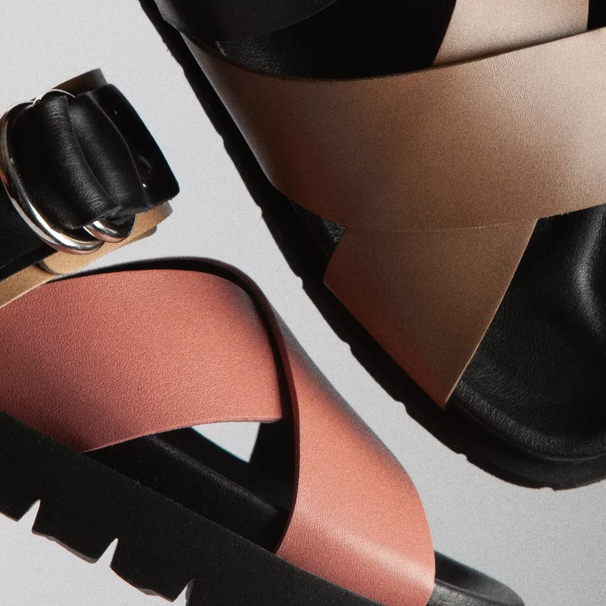 Outlet CROSS RIDER FLAT SANDAL Women Mules & Sandals