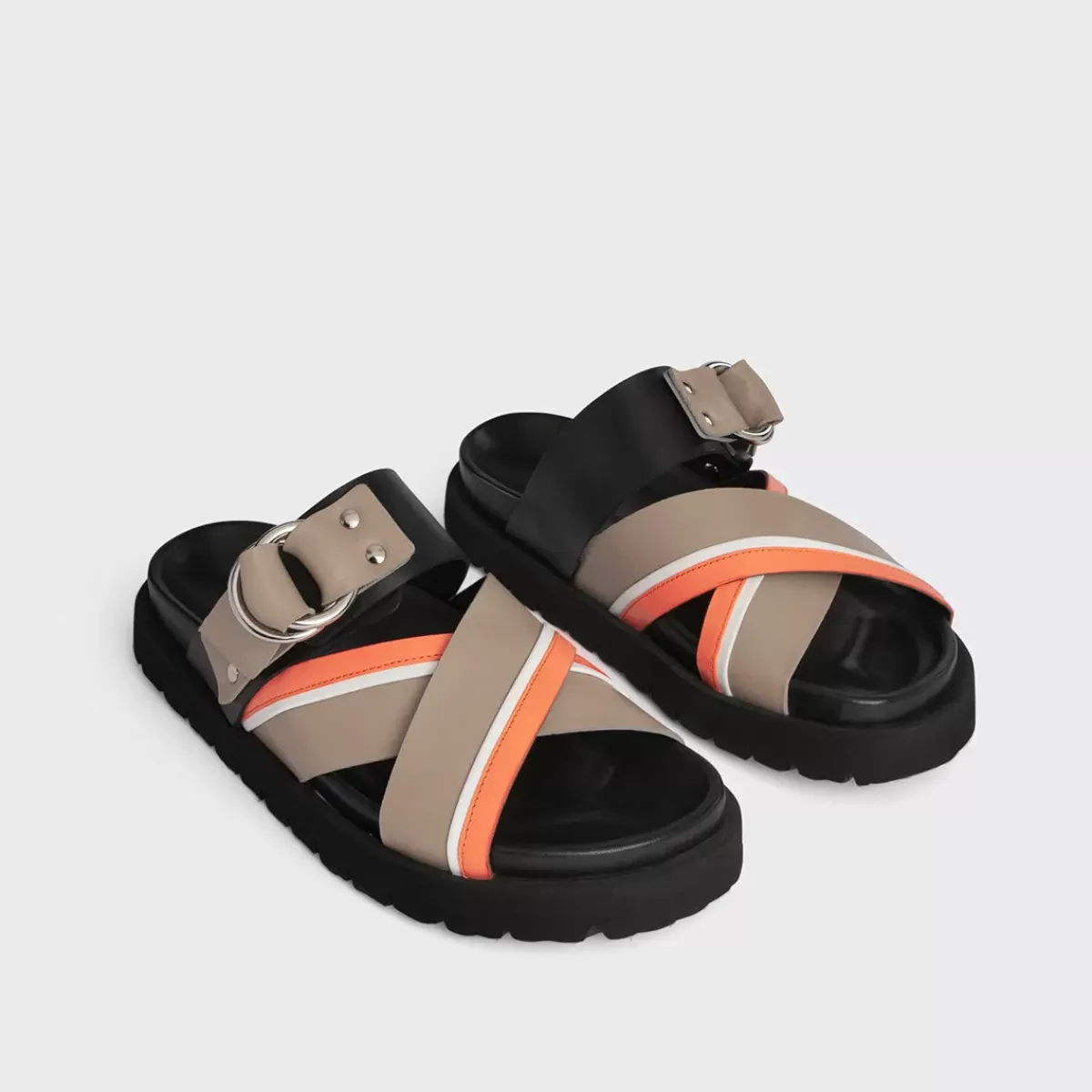 Store CROSS RIDER FLAT SANDAL Women Mules & Sandals