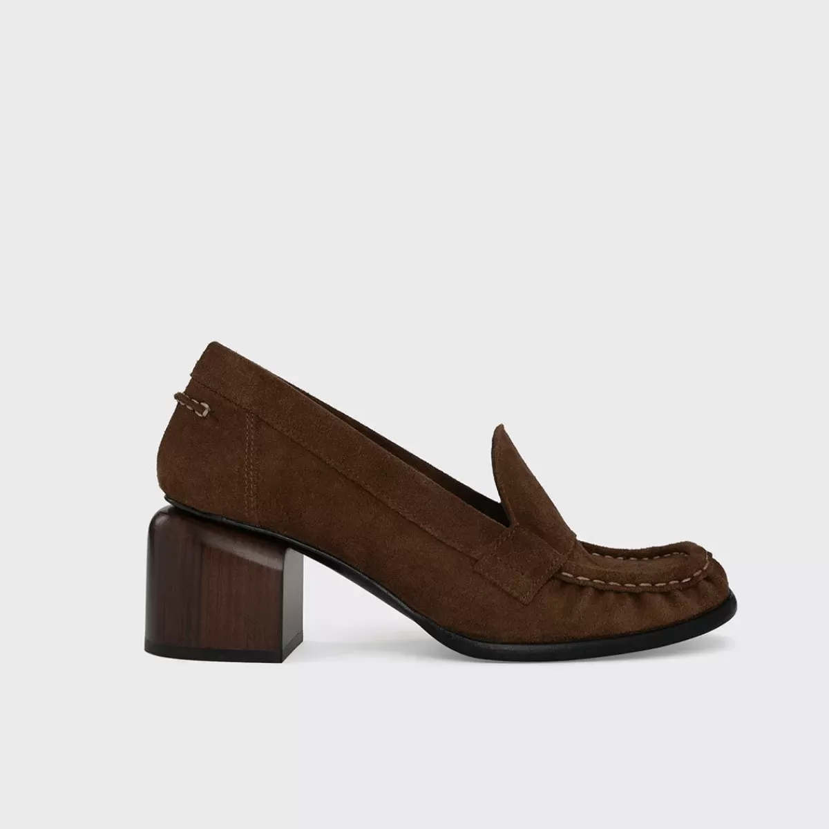 Shop ROMY HEELED LOAFER Women Loafers & Flat Shoes
